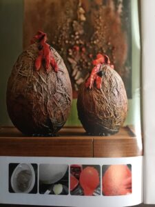 Un projet Powertex pour Pâques - "L'oeuf ou la poule"
