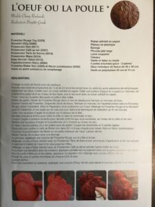 Un projet Powertex pour Pâques - "L'oeuf ou la poule"